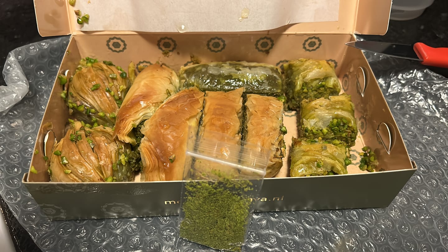 Customer photo review of Baklava Mix Chef’s Signature