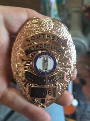 Customer photo review of Customizable Badge BA11