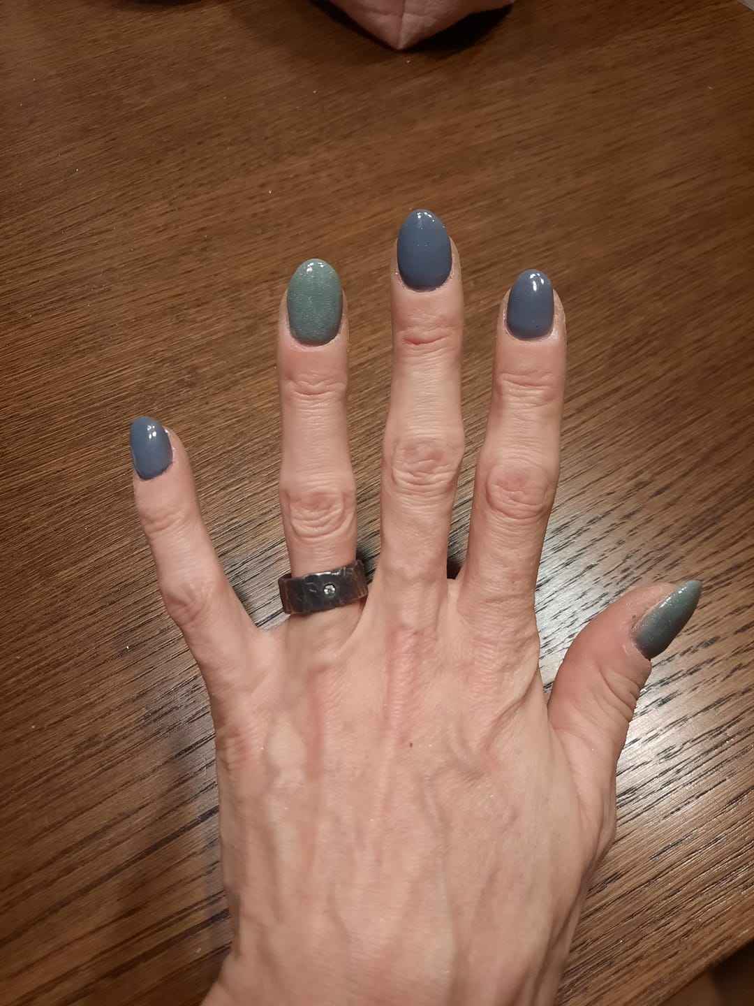 Customer photo review of Fake Tips Set - Halve Tips