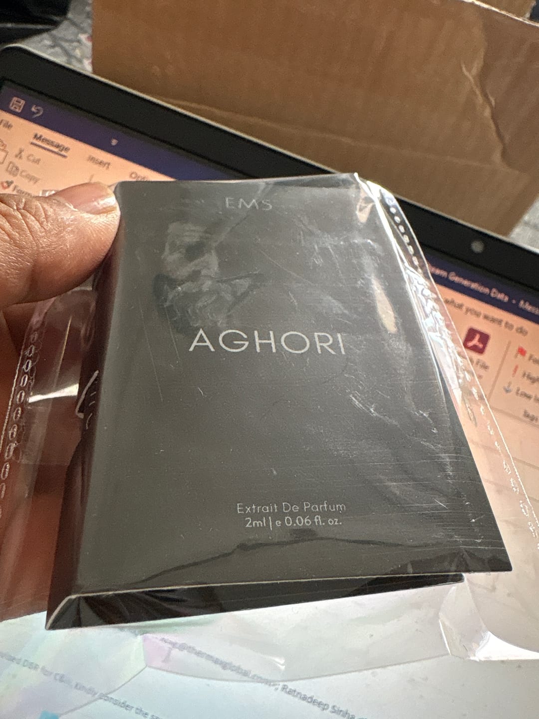 Customer photo review of The Premium Masculine Scents Pack of 3 Perfumes