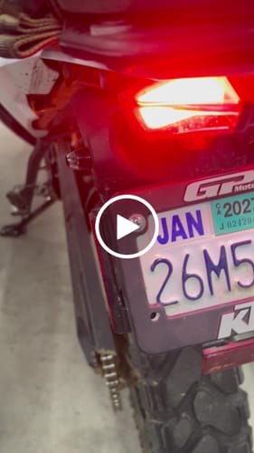 Customer video review of KTM 790/890 ADV LED MotoGadget Low Profile Rear Turn Signal Kit
