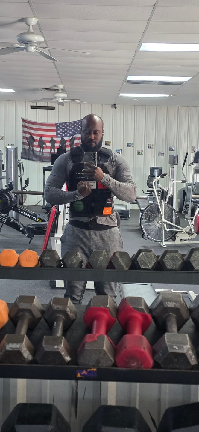 Customer photo review of Quantum Athletics Centurion Weight Vest