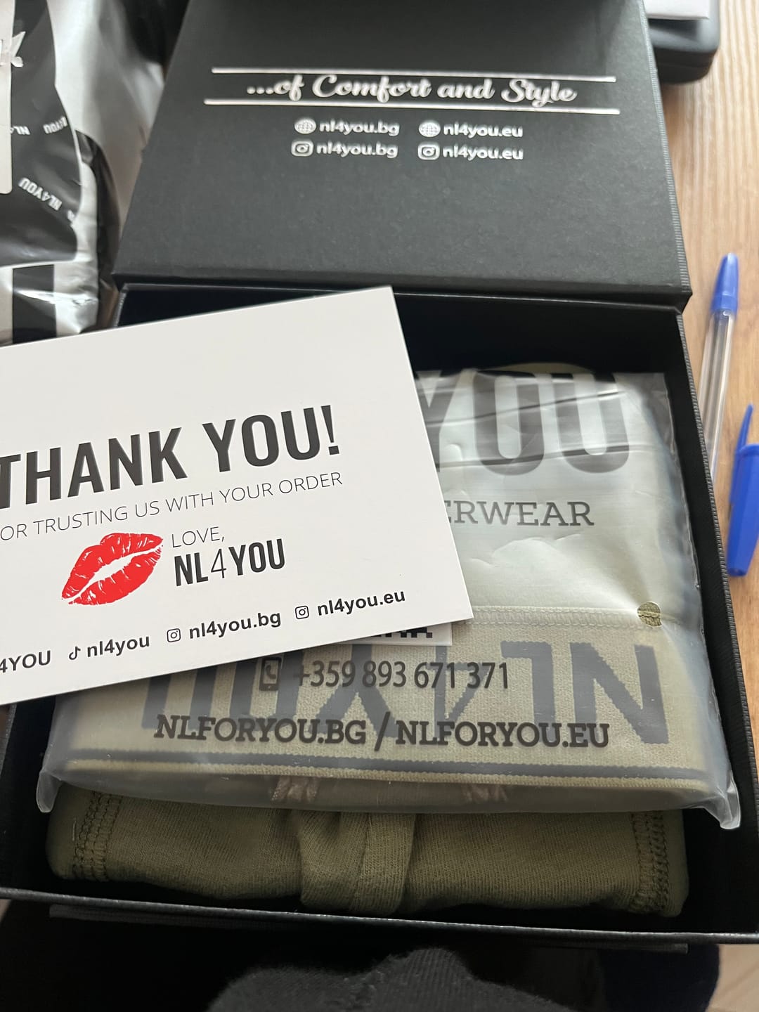 Customer photo review of Khaki Green - Памучни прашки / бикини