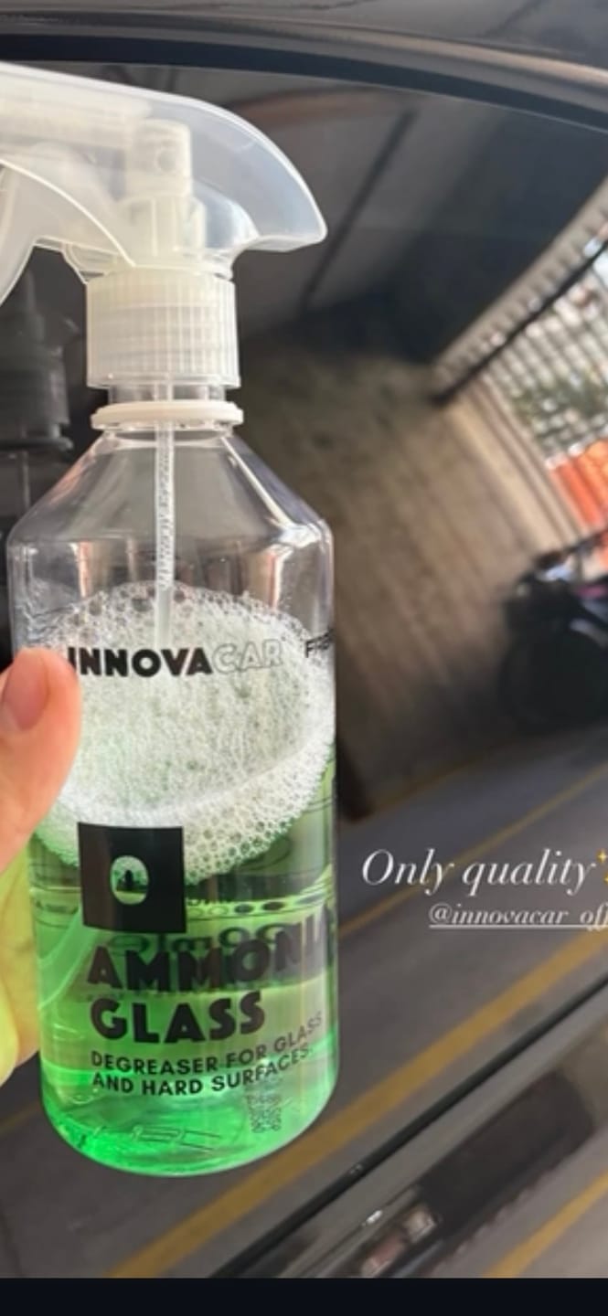 Customer photo review of 0 INNOVACAR AMMONIA-FREE GLASS CLEANER
