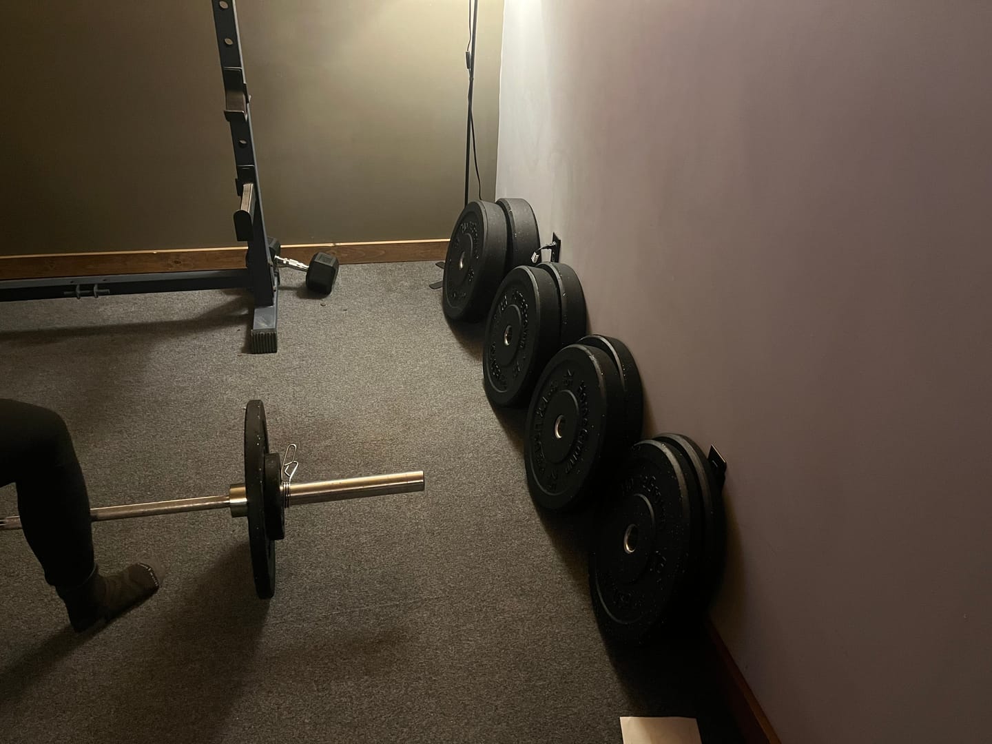 Customer photo review of URA-MAX COLORED Bumper Plate Sets