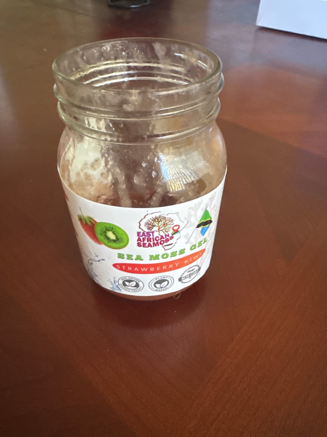 Customer photo review of Strawberry Kiwi East African Sea Moss Gel (flavored)