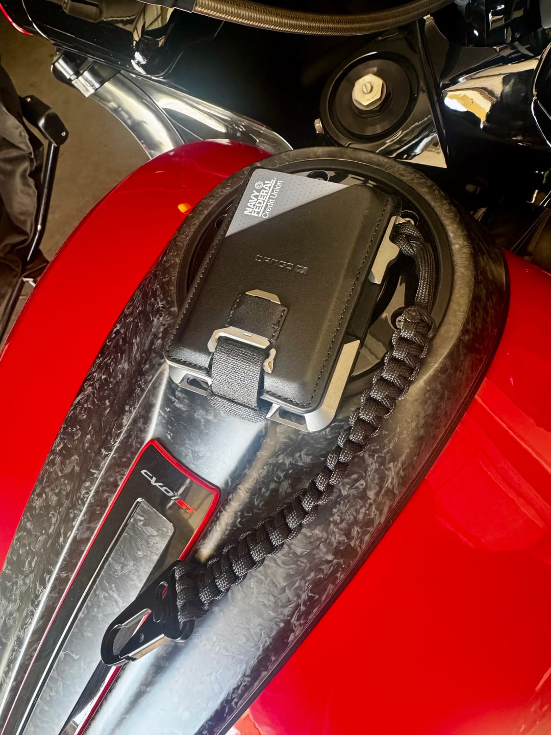 Customer photo review of M1 MAVERICK™ BIFOLD WALLET - 4 POCKET BIFOLD LEATHER