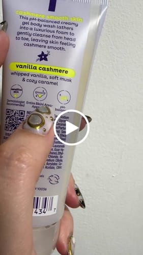 Customer video review of Cashmere Body Wash Vanilla
