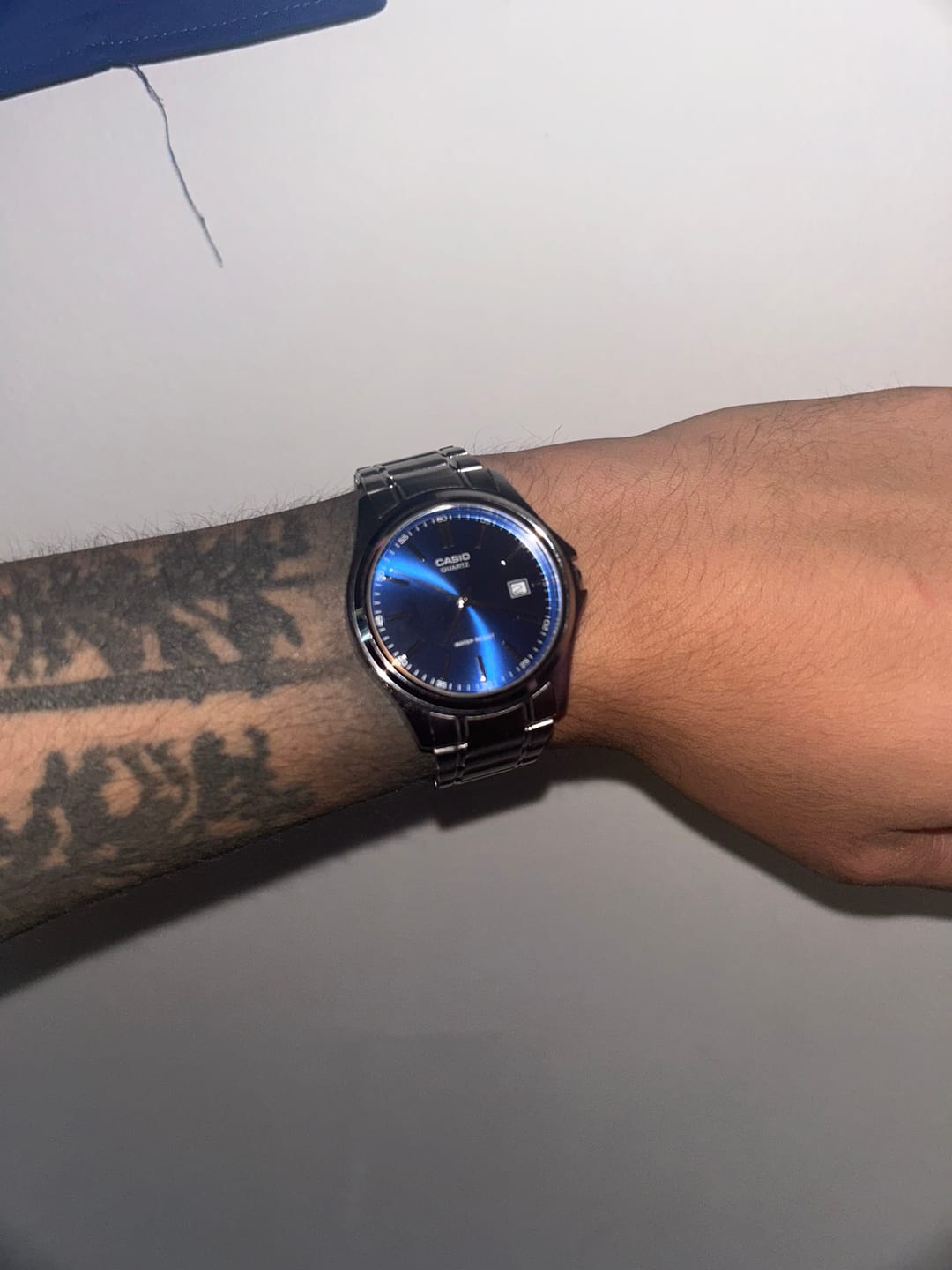 Customer photo review of Reloj Casio Análogo MTP-1183A-2A Azul Acero Inoxidable