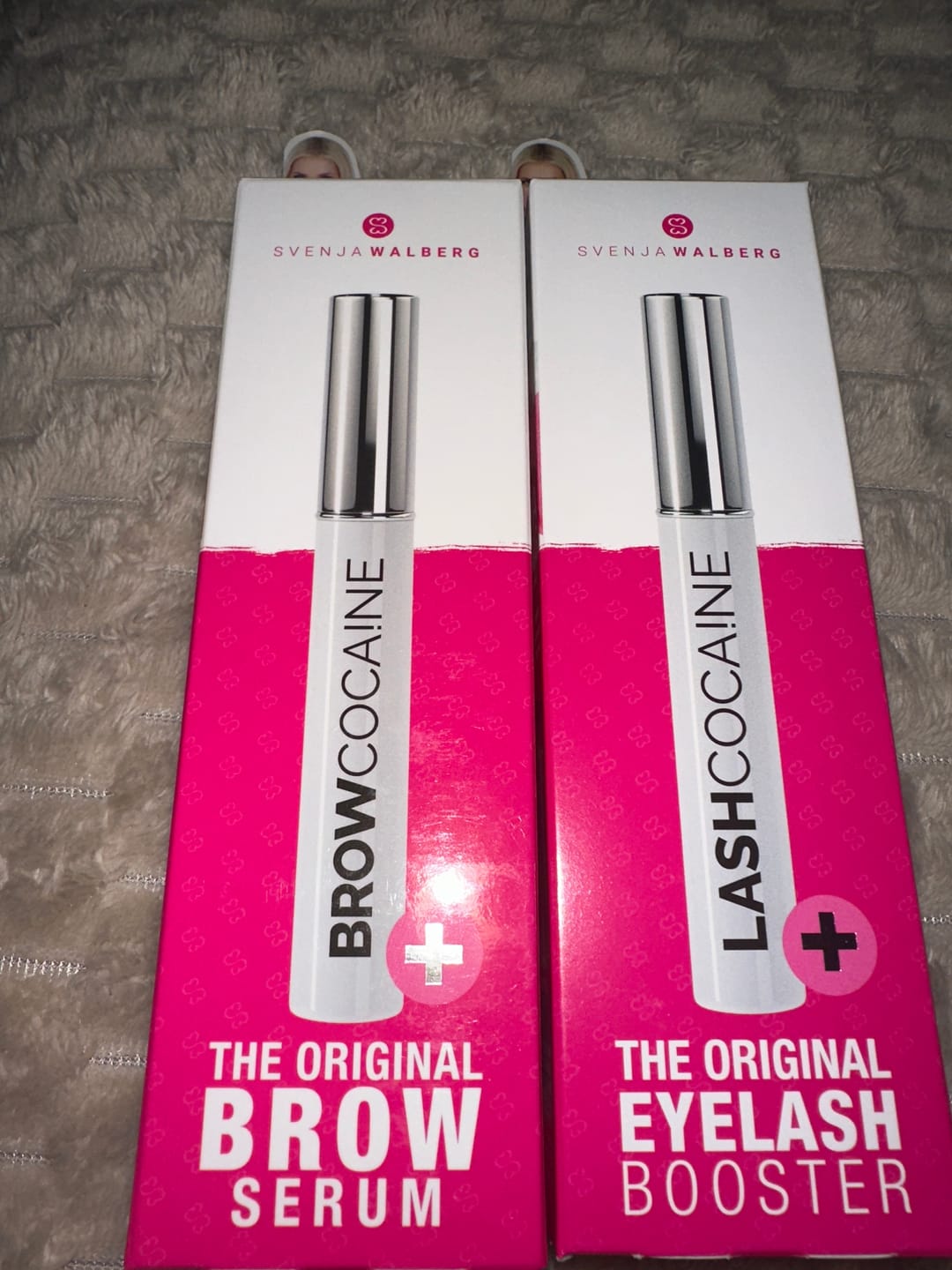 Customer photo review of LASHCOCA!NE & BROWCOCA!NE