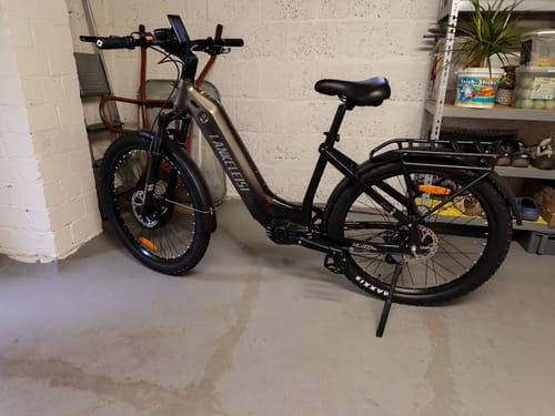 Customer photo review of Lankeleisi MG600 Lite 250W 27.5" Electric Trekking Bike 720Wh SUV E-bike with Torque Sensor 36V 20Ah Battery [Pre-order]