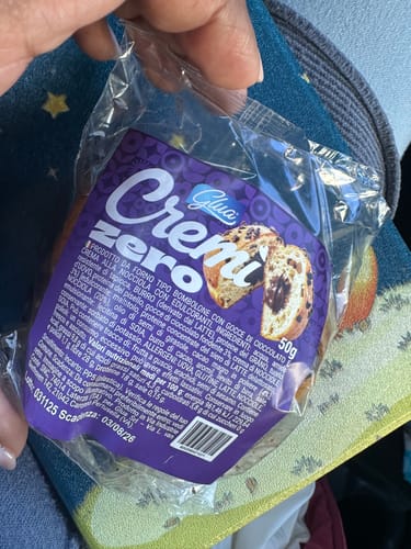 Customer photo review of Cremì Bombolone alla nocciola con gocce di cioccolato