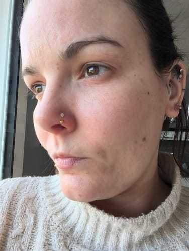 Customer photo review of Piercing Louise
