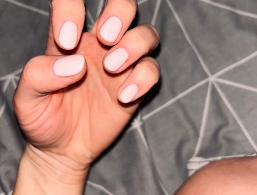 Customer photo review of Semilac UV Gel Polish Starter Set TRY ME 36W Lamp - 3 Full Size Colours Included!