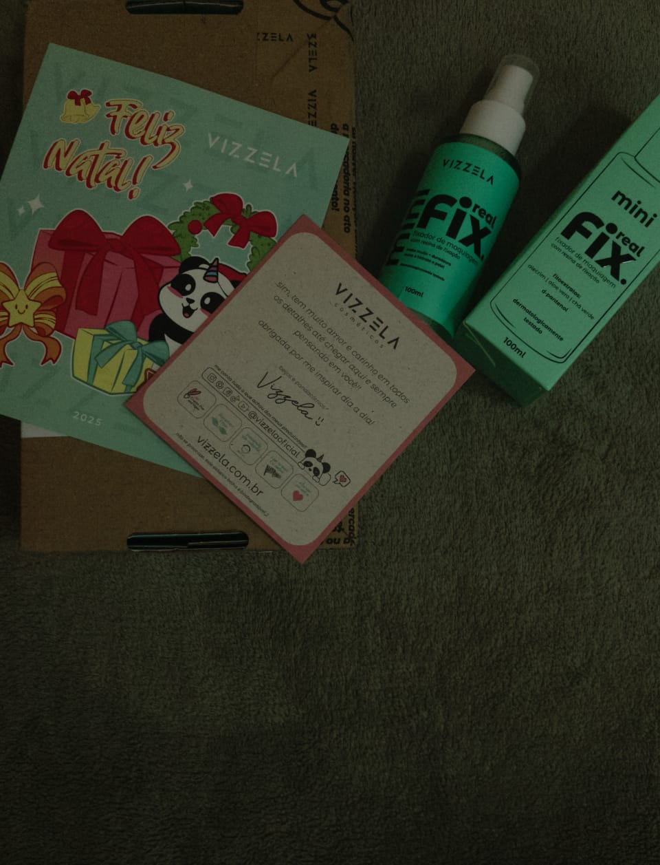 Customer photo review of Mini Fixador De Maquiagem Real Fix