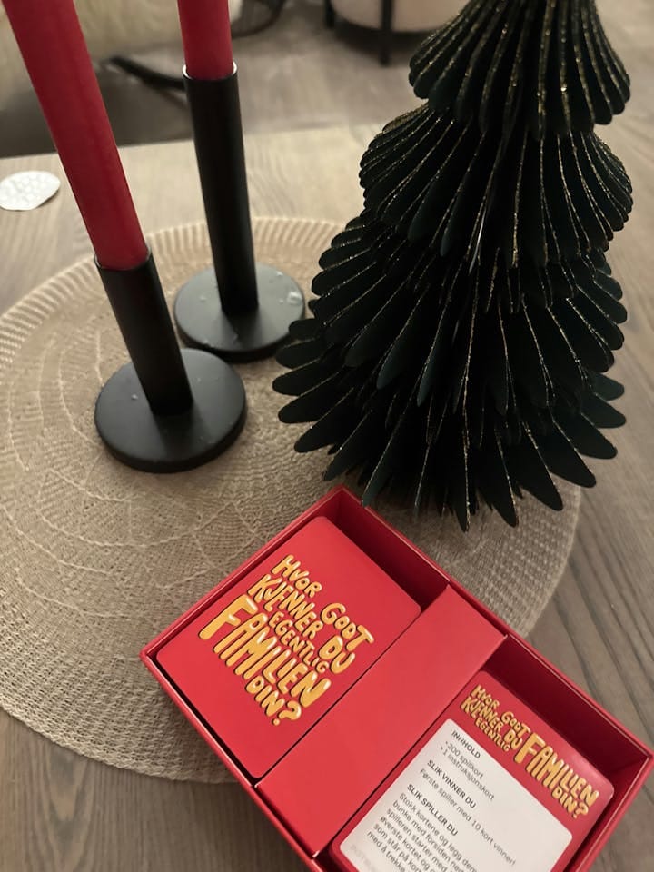 Customer photo review of Hvor Godt Kjenner Du Egentlig Familien Din?