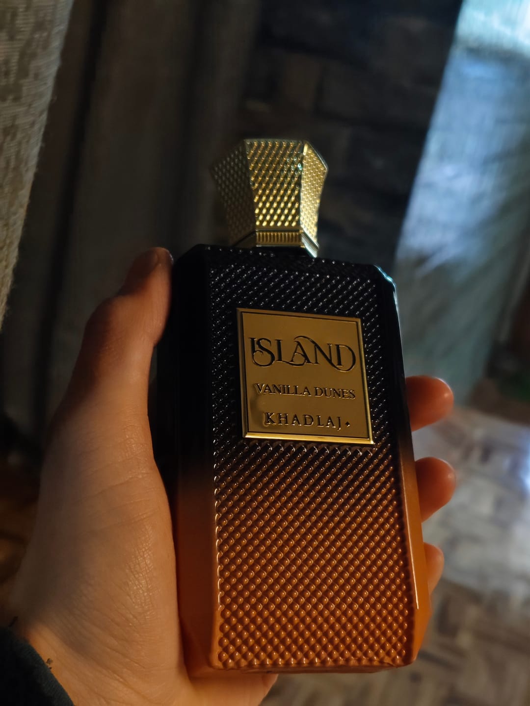 Customer photo review of Khadlaj Island Vanilla Dunes Extrait De Parfum For Unisex