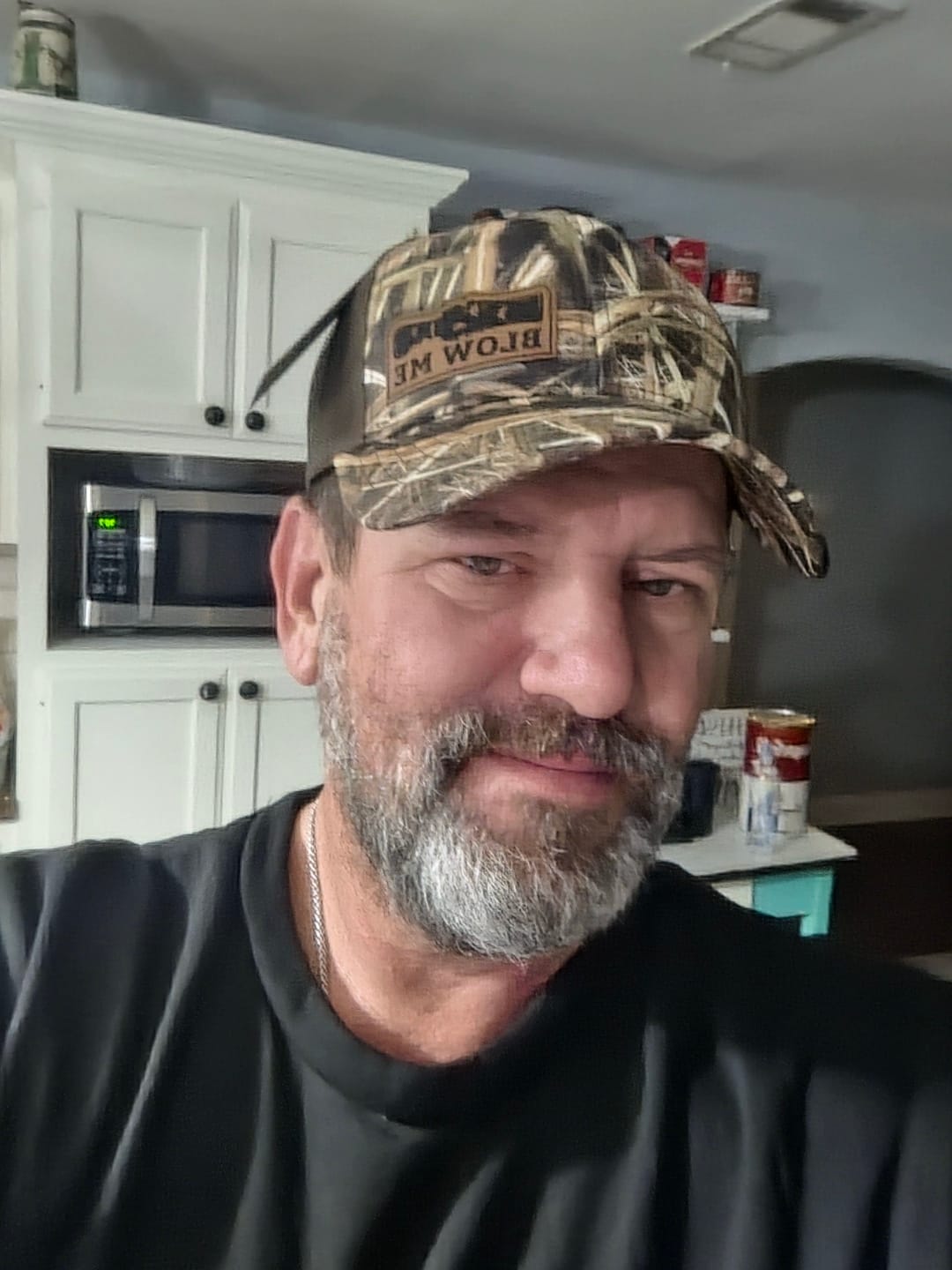 Customer photo review of Blow Me, Duck Hunting, Leather Patch Hat