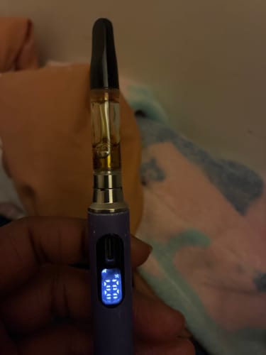 Customer photo review of 1 Gram THC-P Blend Vape Cartridge | Durban Gelato - Hybrid