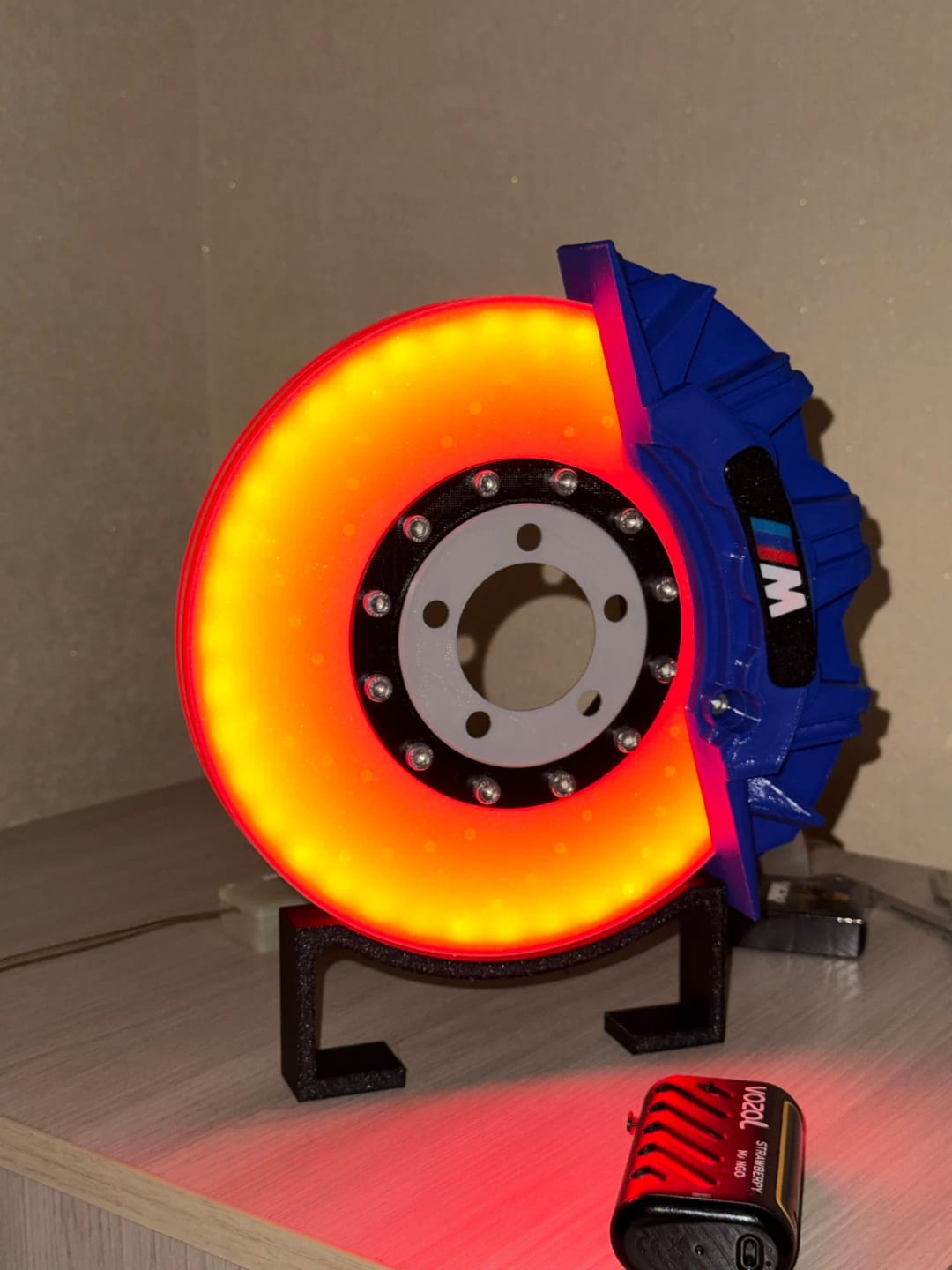 Customer photo review of Brake Disc Lamp™ | M Edition