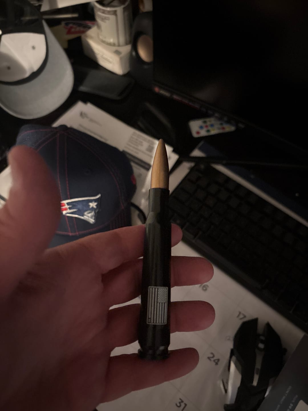 Customer photo review of .50 Cal Bullet Bottle Opener