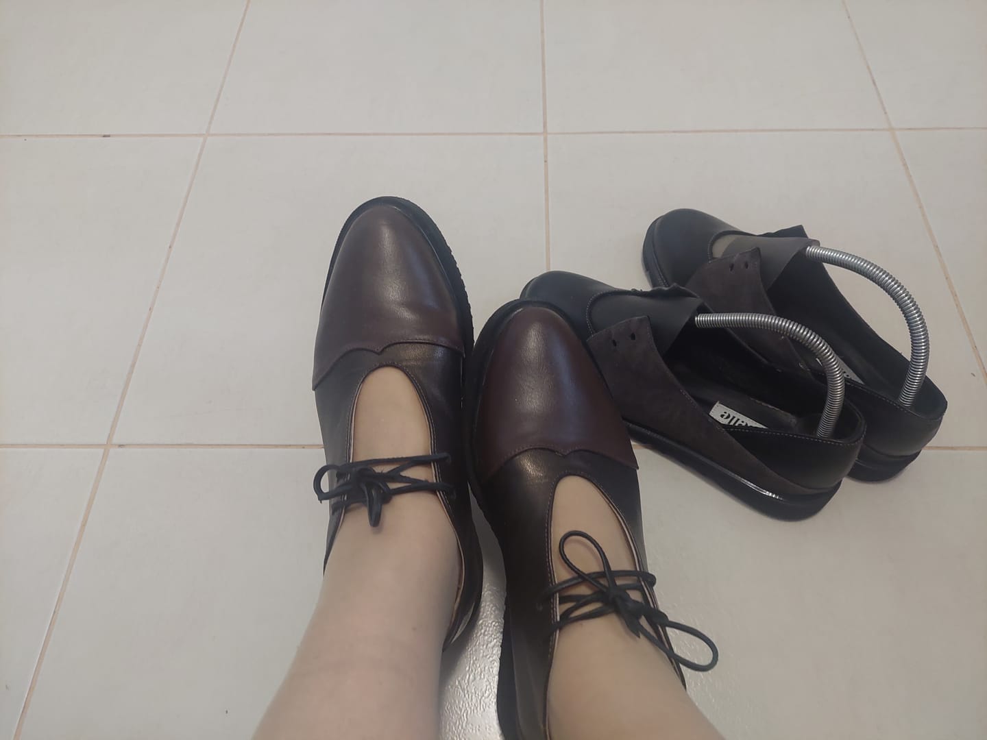 Customer photo review of Pantofi casual Alter Ego Gri