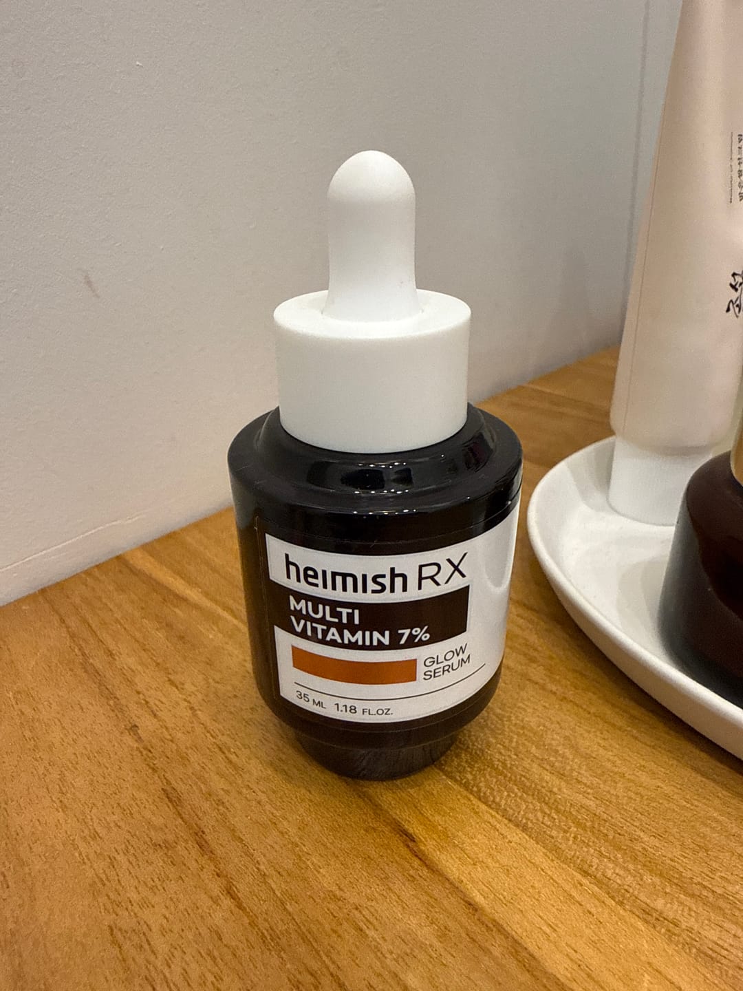 Customer photo review of Balinošs serums sejai Heimish RX Multi Vitamin 7% Glow Serum