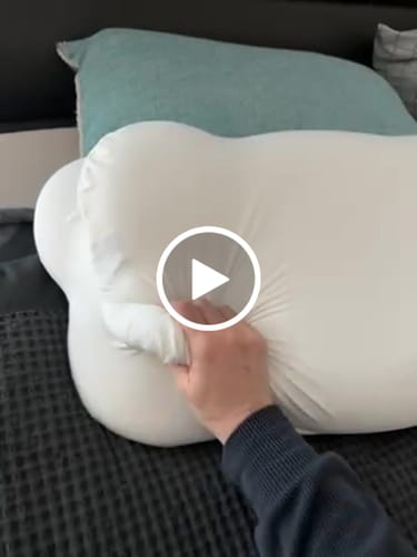 Customer video review of Mellow CloudAlign™ Pillow