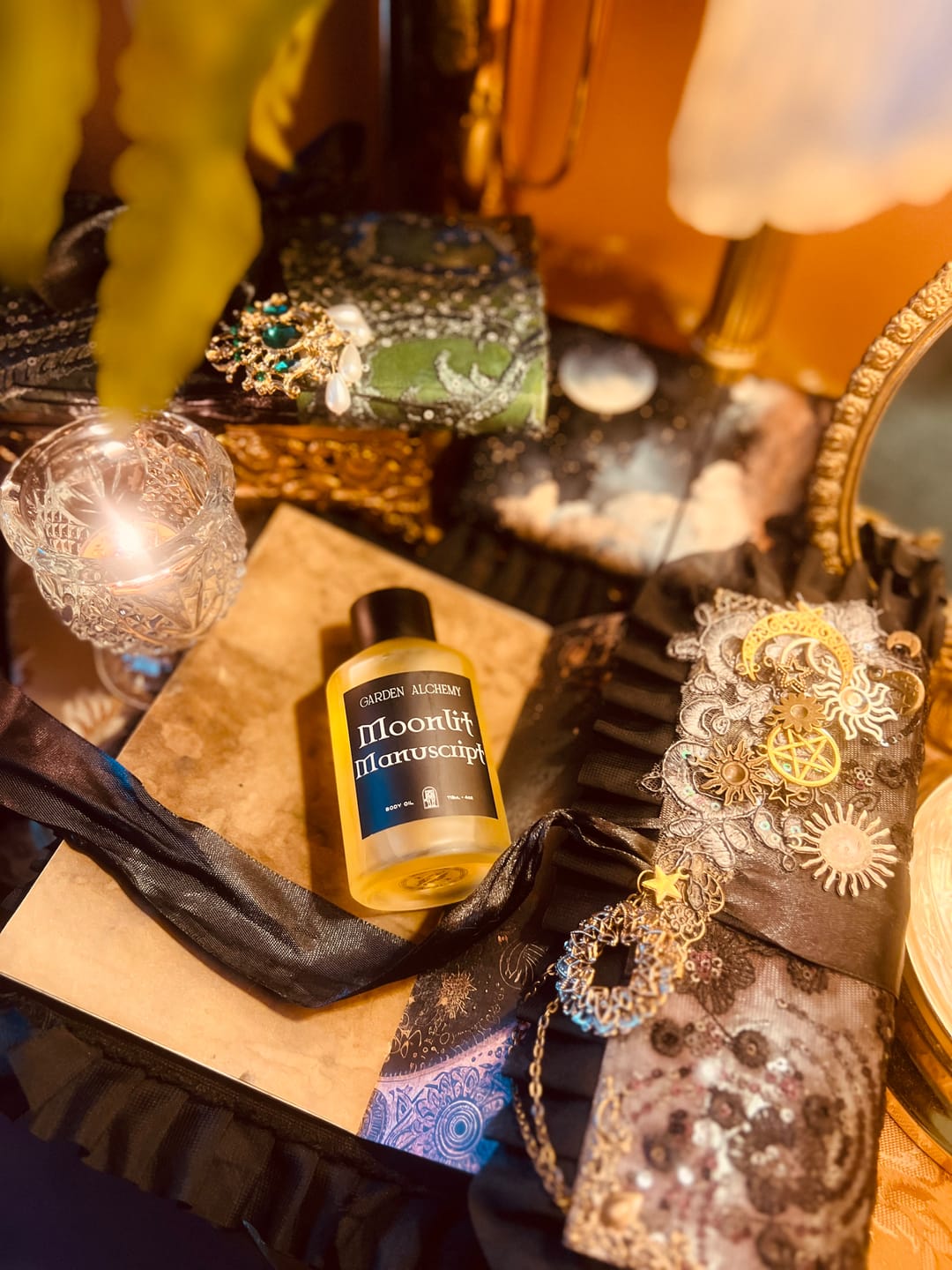 Customer photo review of MOONLIT MANUSCRIPT BODY OIL