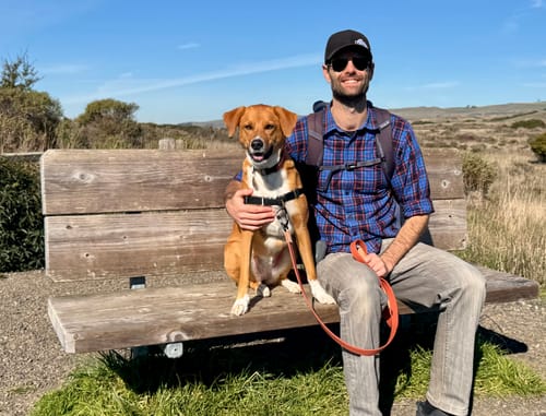Customer photo review of Terracotta Leash - Recycled Ripstop