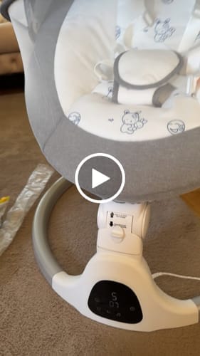 Customer photo review of Babygunga Elektrisk med Myggnät & LED Display by LV