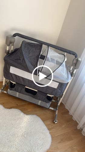 Customer photo review of Bedside Crib - Vaggande Barnsäng