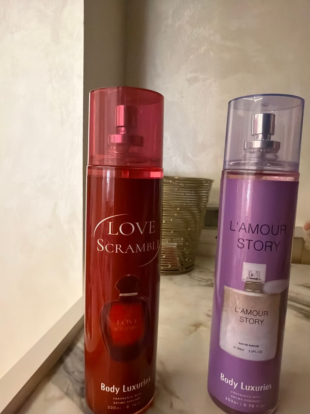 Customer photo review of Body mist with the scent of famous perfumes - 200 ml