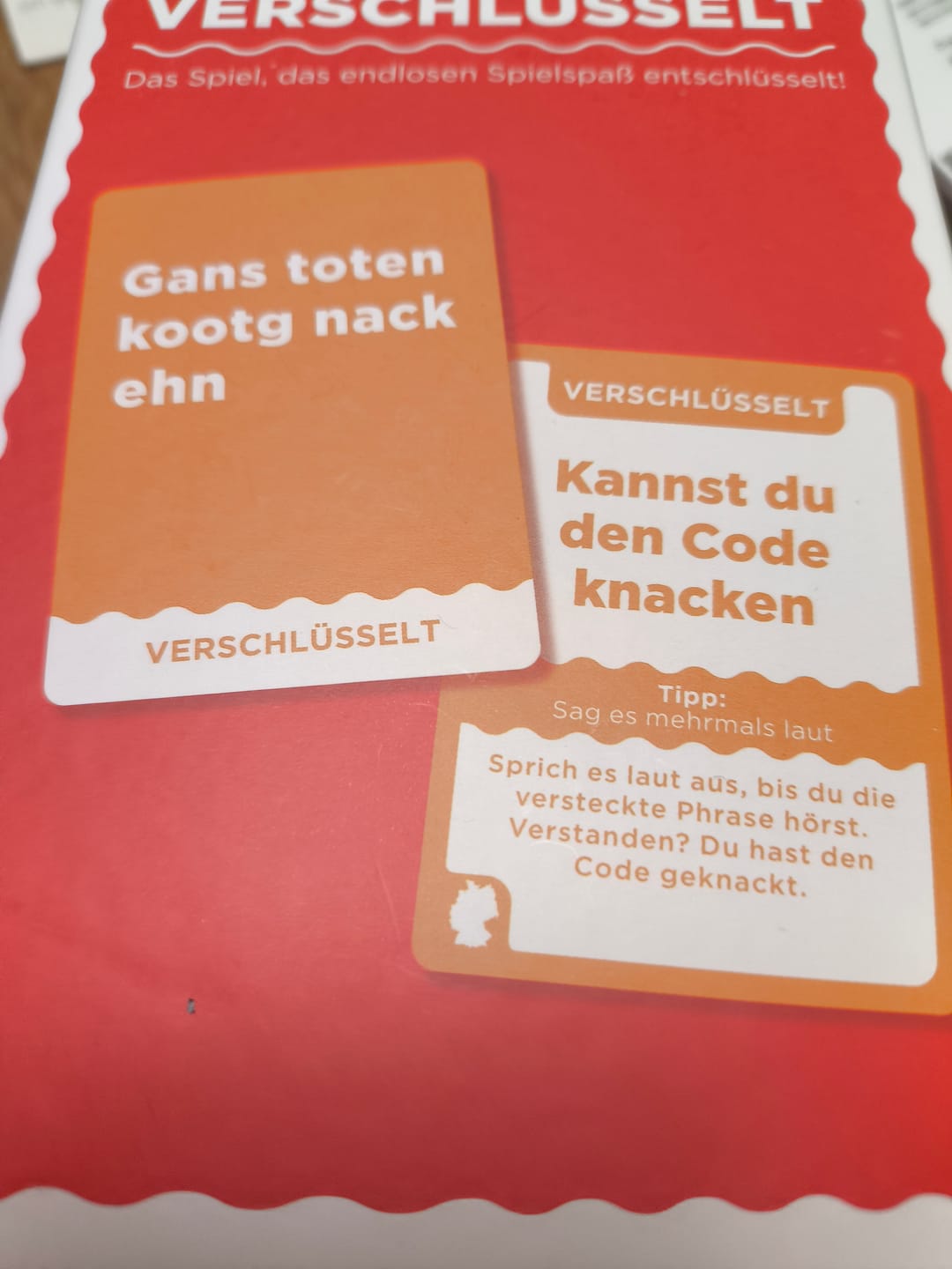 Customer photo review of Verschlüsselt DACH Ausgabe