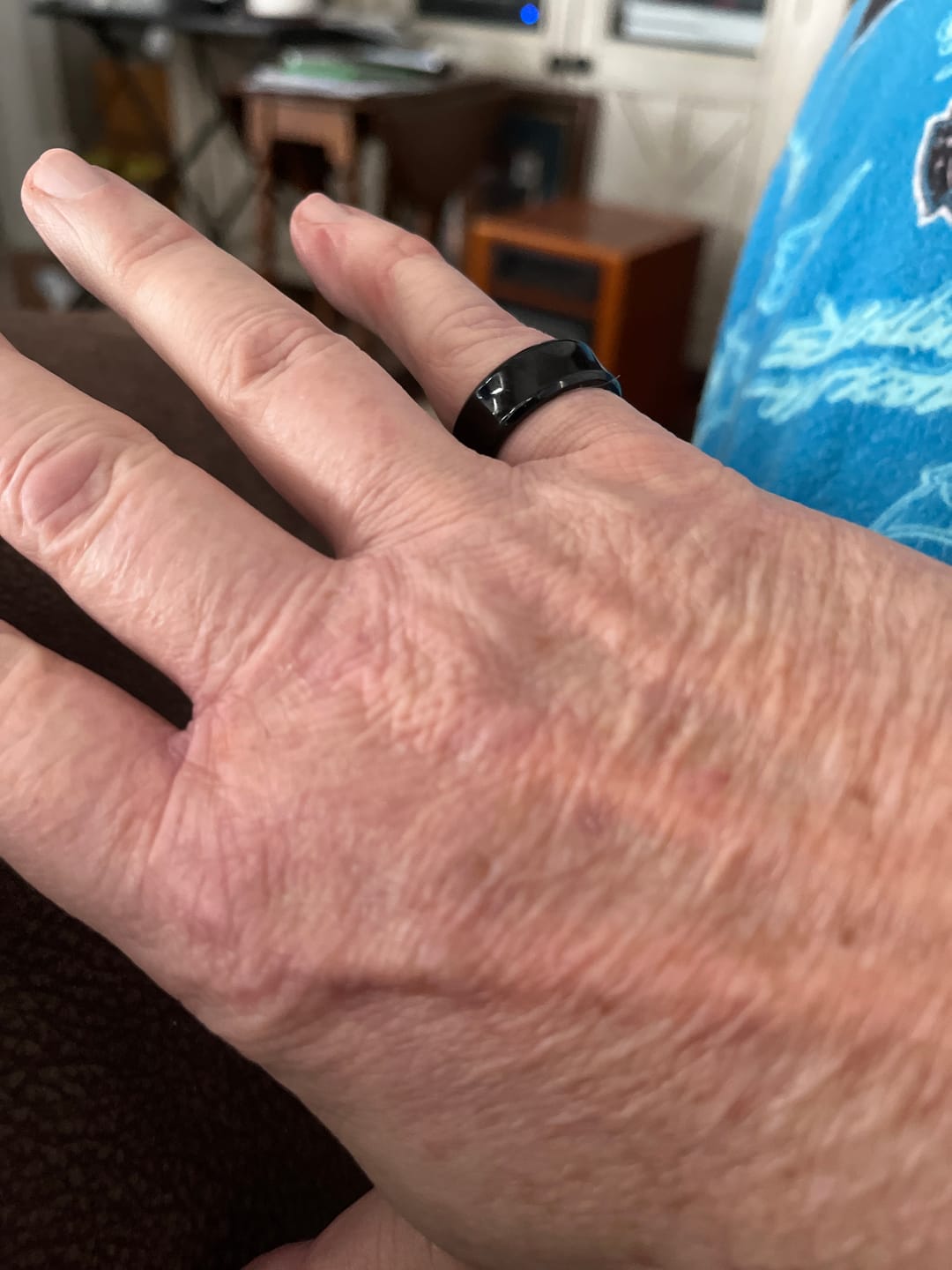 Customer photo review of Pulserive Smart Ring, Sleep Tracker, Activity & Fitness Tracker, Blood Pressure& Oxygen Tracker