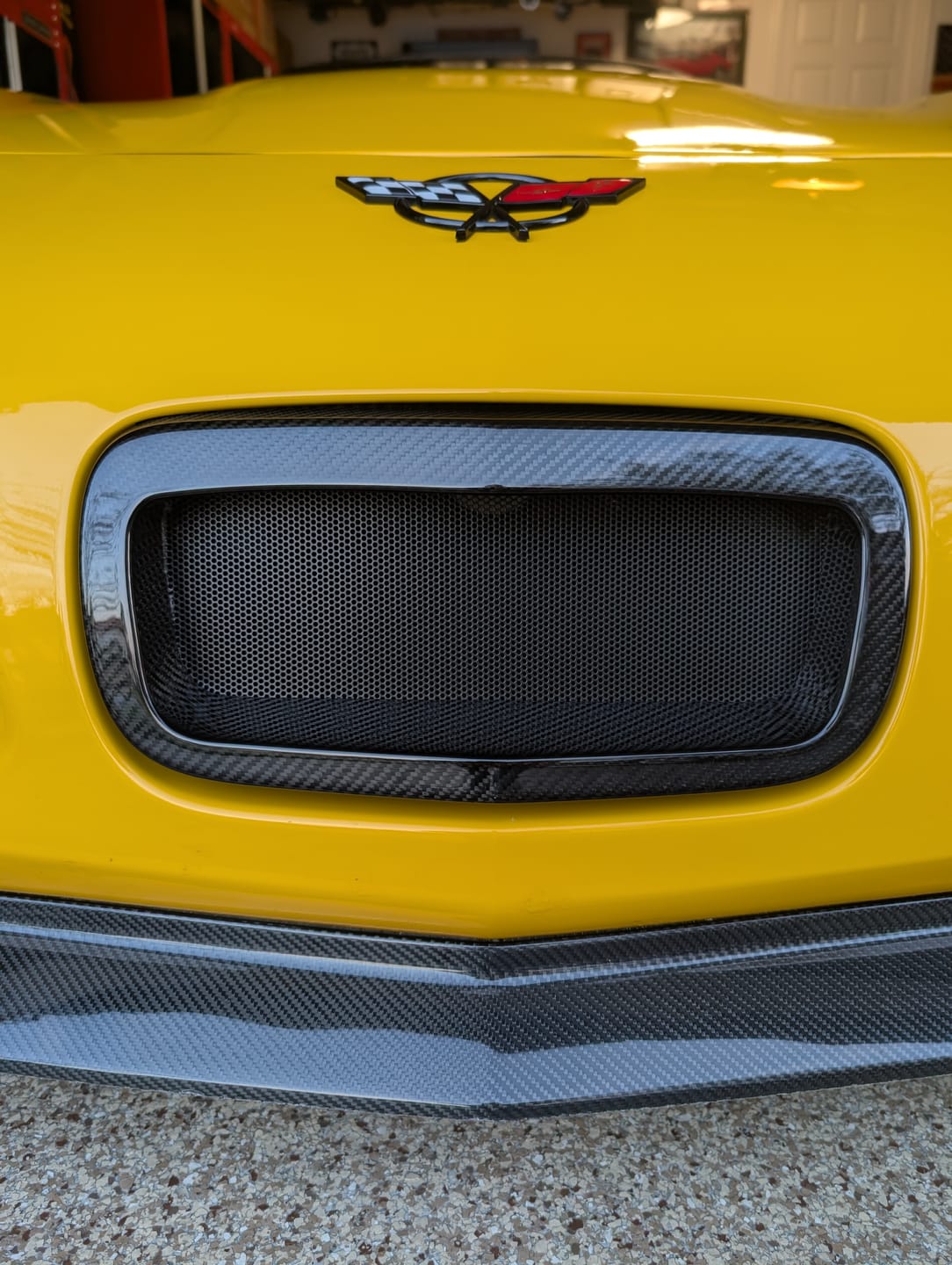 Customer photo review of Front Cooling Duct | Corvette C5 (1997-2004) | Carbon Fiber Radiator Airflow Upgrade