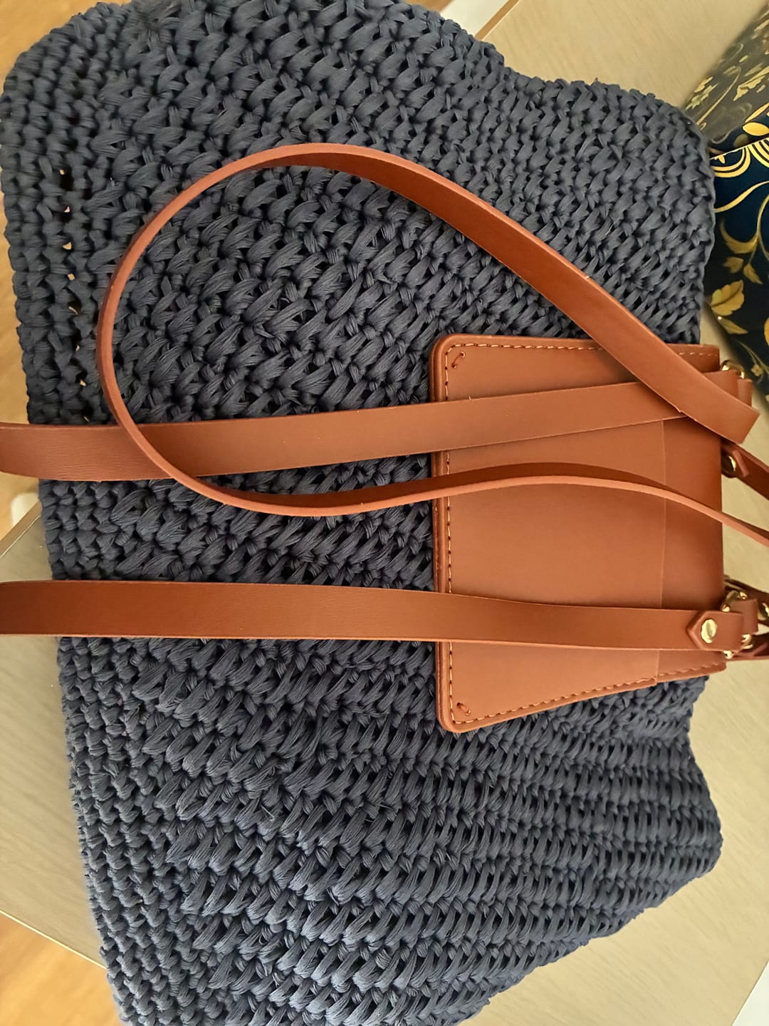 Customer photo review of CrochetPark™ Crochet Urban classic Tote Kit