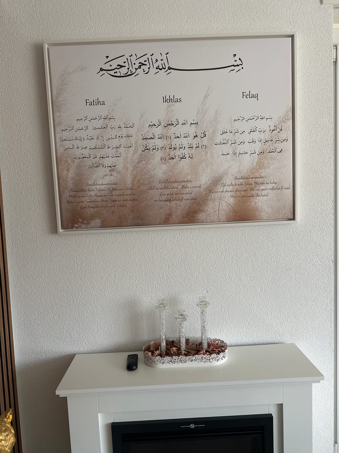 Customer photo review of 3in1 Schutzsuren - Leinwand/Acrylglas