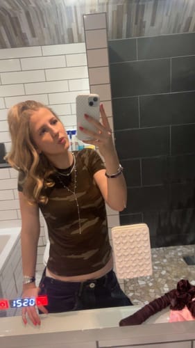 Customer photo review of India Droplet Necklace Silver & Turqouise