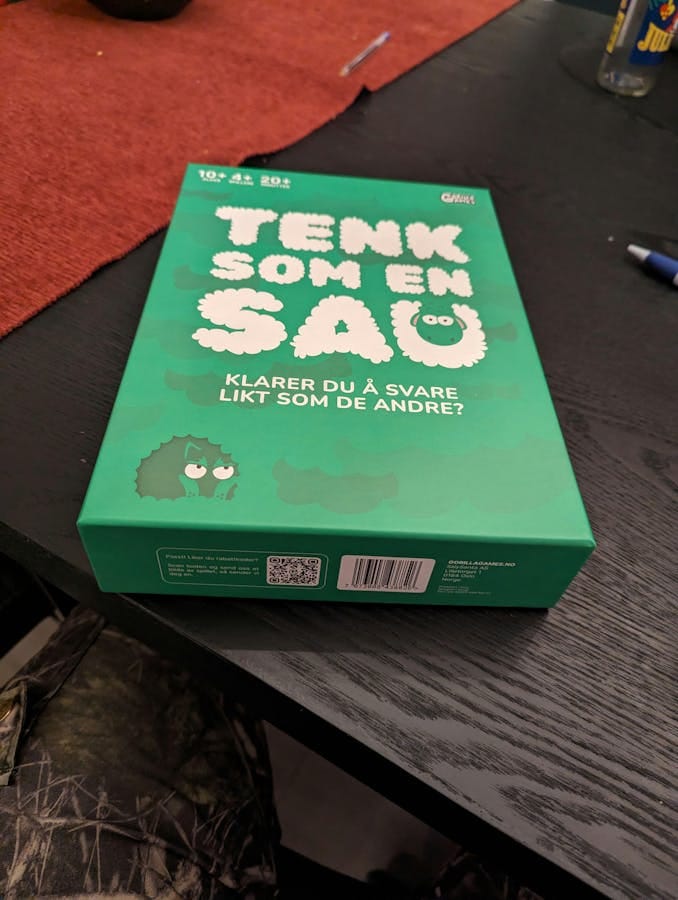 Customer photo review of Tenk Som En Sau