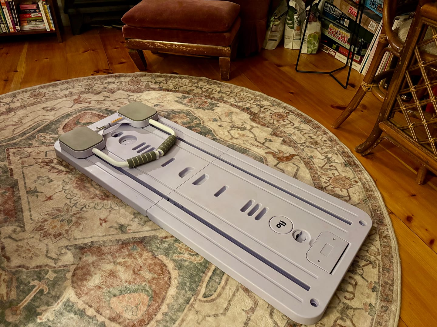 Customer photo review of Flo Portable Pilates Reformer