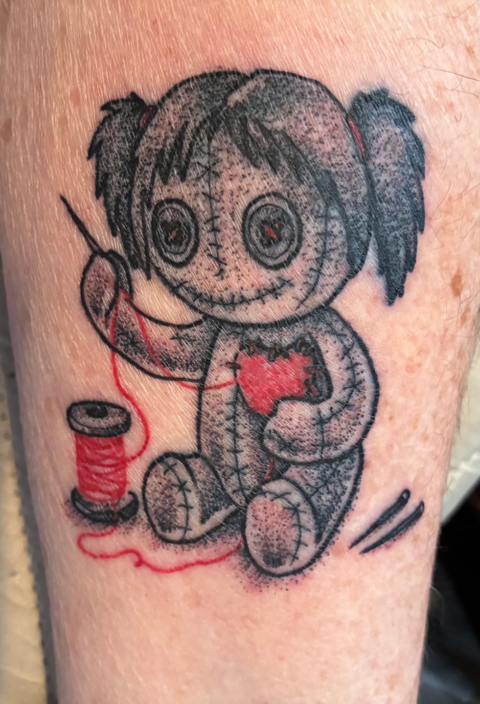 Customer photo review of Signature Tattoo Numbing Cream