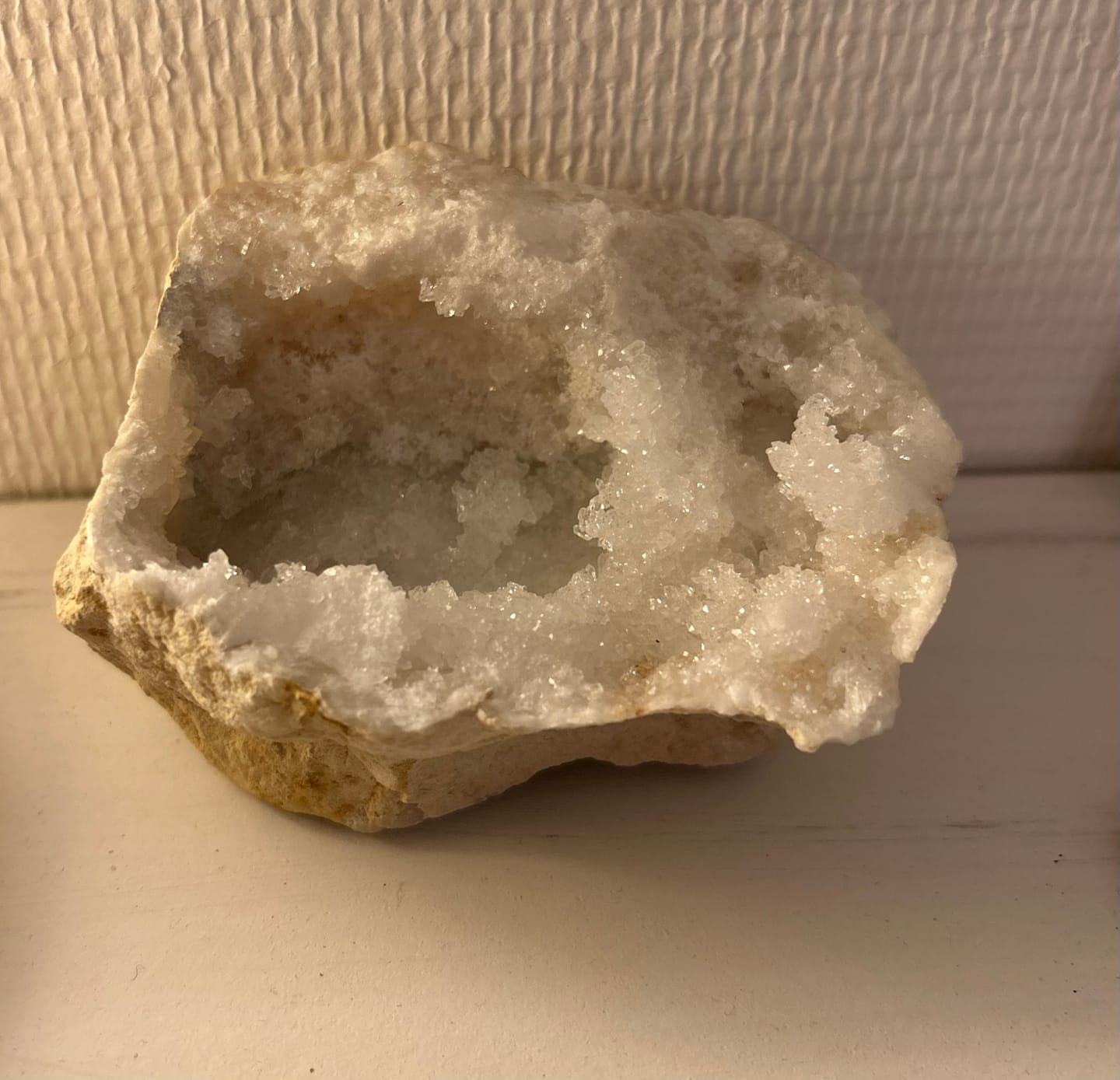 Customer photo review of Géode de quartz
