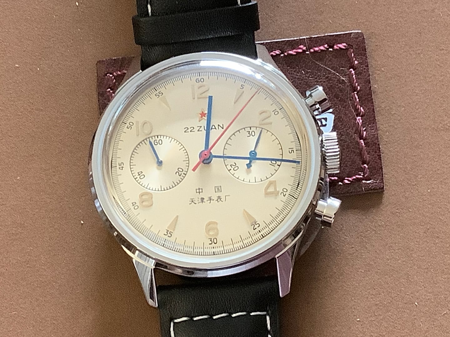 Customer photo review of Seagull 1963 Chronograph Watch Original Times Edition 40mm