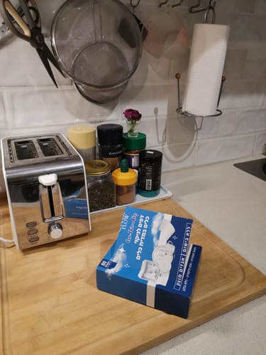 Customer photo review of דפי ניקוי למדיח