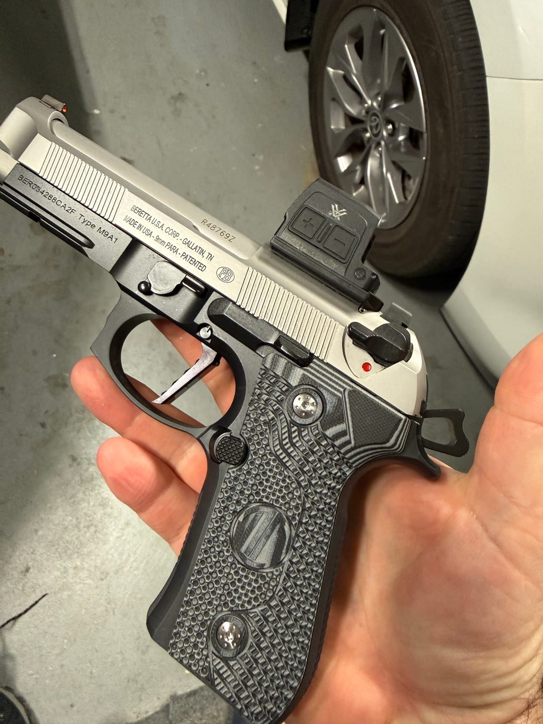 Customer photo review of Double/Single Action - XXX Beretta 92 Trigger