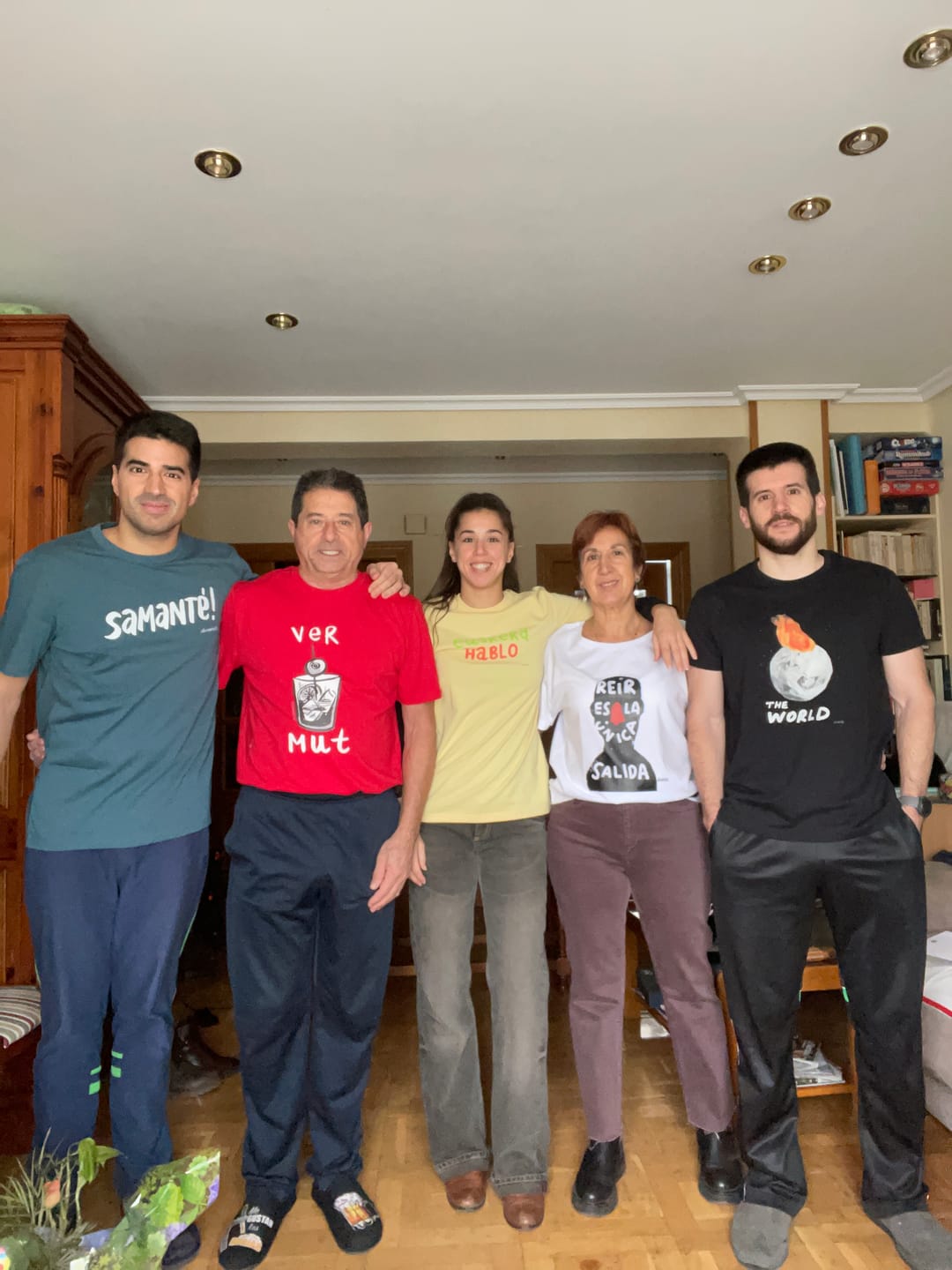 Customer photo review of Camiseta "Samanté!"