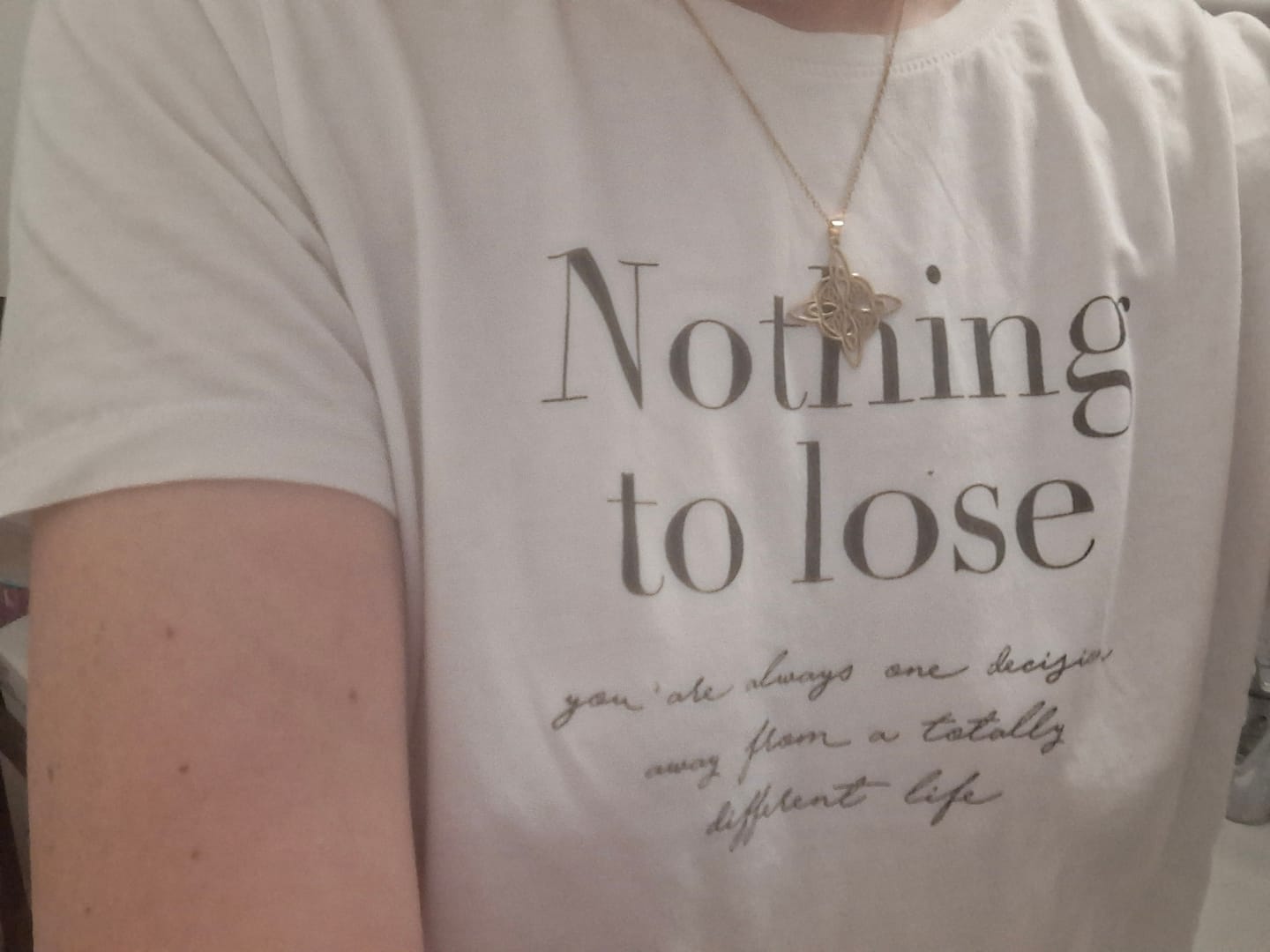 Customer photo review of Pendentif "Protection Éternelle" en Nœud de Sorcière