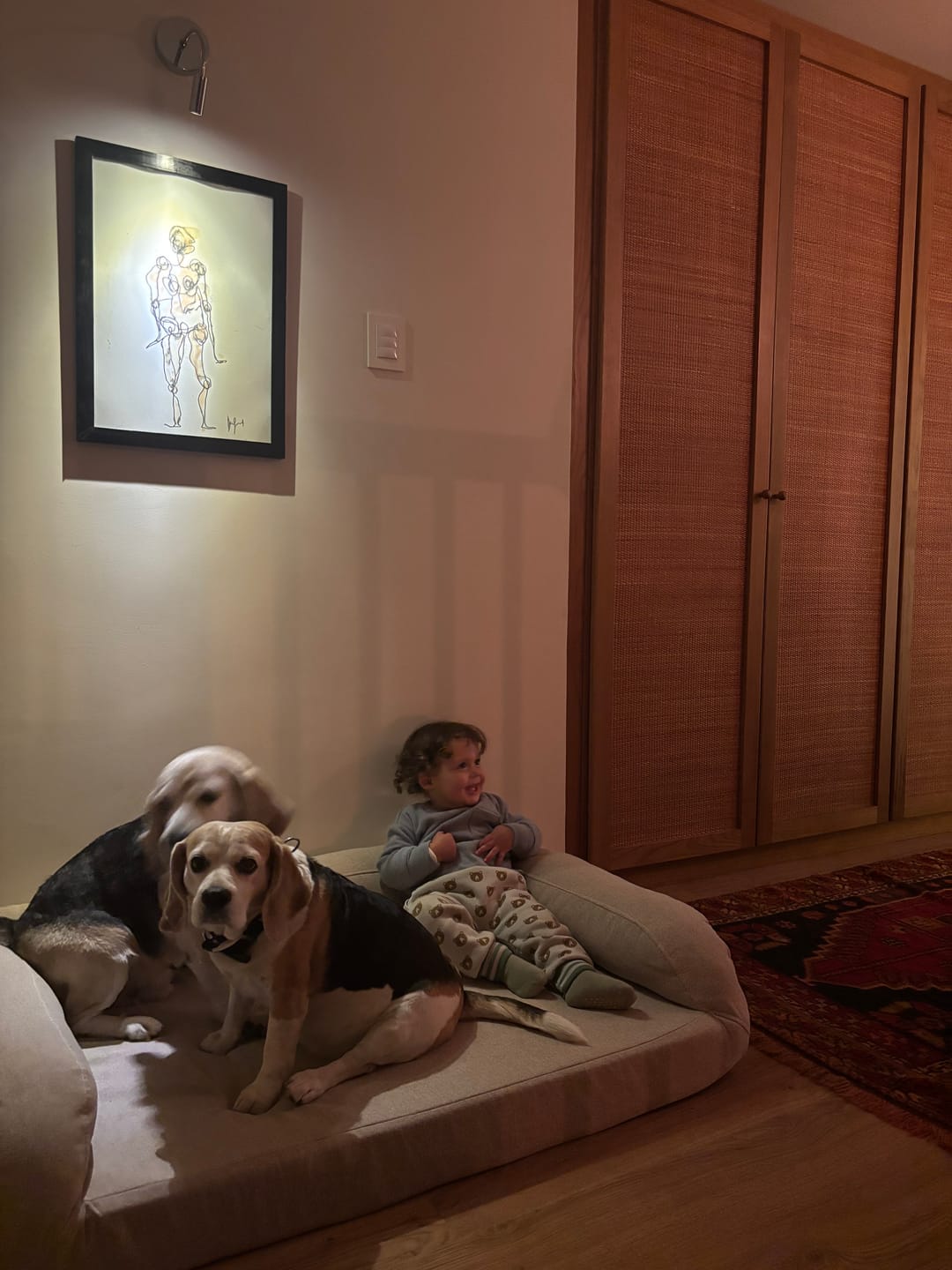 Customer photo review of Biggie Pet Bed