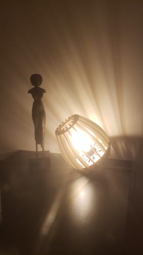 Customer photo review of Atome | Lampe à poser